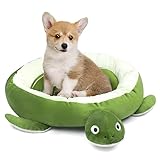 Dog Bed-Super Soft Dog Bed for Small Medium Dogs,21IN Pet Bed for Cat Dog,Ultrasoft Cozy Calming Dog Bed with Non-Slip Bottom,Donut Pet Bed for Puppy Dog Cat