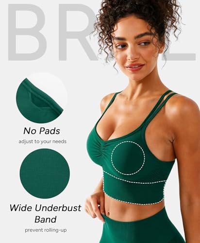 Image of BRXL Sports Bras for Women Crisscross Back Workout Gym Sport Bra