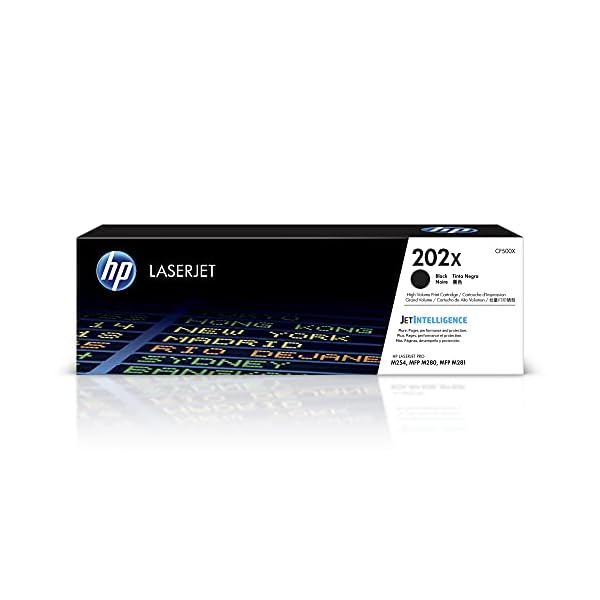 HP 202X | CF500X | Tonerkartusche | Schwarz | hohe Ergiebigkeit