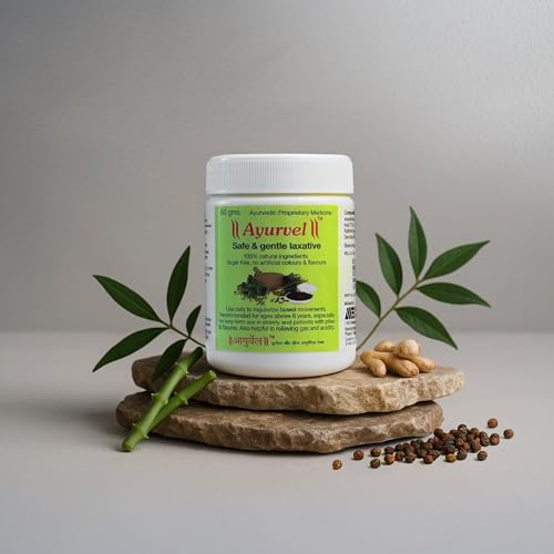 Image of Safe Gentle Ayurvedic Laxative | Natural Relief for Digestive Health | Supports Constipation Alleviation | Easy-To-Use Pack | Holistic Approach to Gut Care | 60g X2 Pack | Total 120g