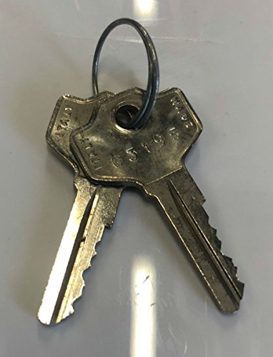 Triton G3195 Replacement Keys for Side Doors on Enclosed Trailers - 2 Pack