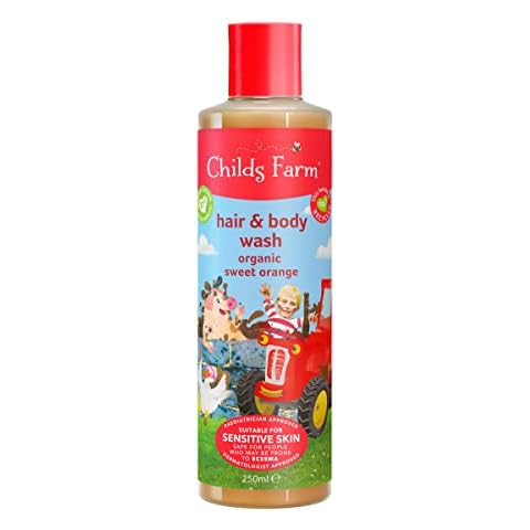 Childs Farm hair & body wash organic sweet orange 250ml Cover