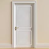 10 Pcs Door Moulding Kit Peel and Stick Door Moulding Panel Pre-Cut Door Panels Premade Wainscoting Panels for Mirror Window Frame Decor