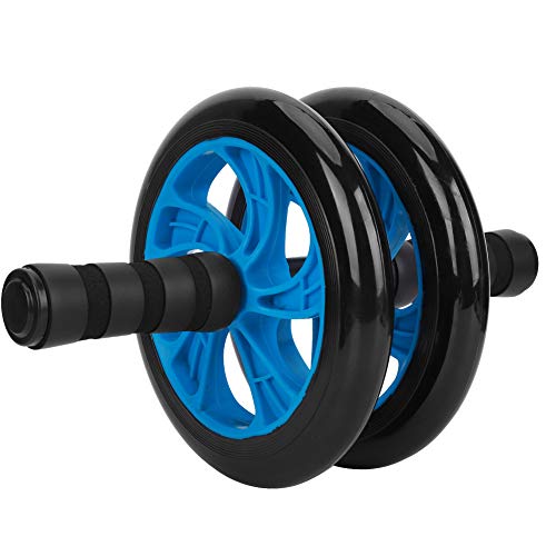 Rodillo abdominal para fitness Quality Fitness con correa, mango ergonómico de espuma y núcleo de acero reforzado, entrenador abdominal desmontable para gimnasio en casa y viaje miniatura 4