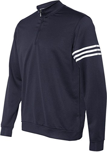 adidas A190 Climalite 3-Stripes Pullover Navy/White