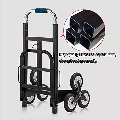 Carretilla plegable portátil HUA con 6 ruedas 150kg miniatura 3