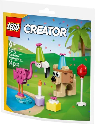 Image of LEGO 30715 Recruitment Bags Cute Animal Birthday Party (64 Pieces)