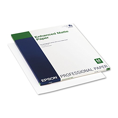 Epson Ultra Premium Matte 17 x 22 Inch Presentation Paper 50 Sheets (S041908)