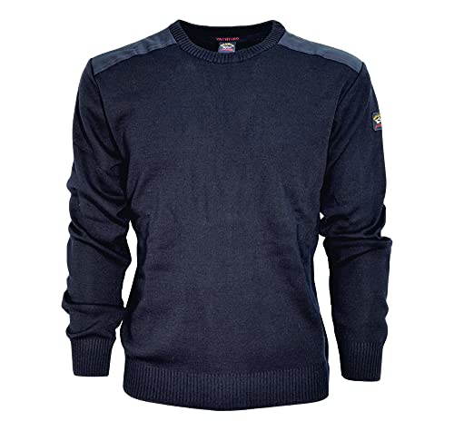 PAUL & SHARK – Camiseta de manga corta azul con parches C0P1026 050 Yachting – 31627 Vedi Foto XXXXL