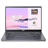 acer Chromebook Plus 514 - Ordenador Portátil de Google 14'' FullHD (AMD Ryzen 3 7320C, 8GB RAM, 256GB SSD, ChromeOS) Gris, QWERTY + 1 año de Google AI Pro con Gemini Pro y 2TB de Almacenamiento acer Chromebook Plus 514 - Ordenador Portátil de Google 14'' FullHD (AMD Ryzen 3 7320C, 8GB RAM, 256GB SSD, ChromeOS) Gris, QWERTY + 1 año de Google AI Pro con Gemini Pro y 2TB de Almacenamiento