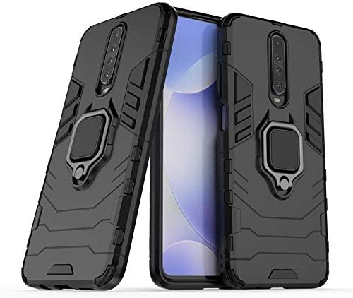 Image of MoreFit Dazzle Compatible with Xiaomi Poco X2, Hybrid Shockproof Bumper Defender Cover, Kick Stand Hybrid Desk Stand for Xiaomi Poco X2 - Robot