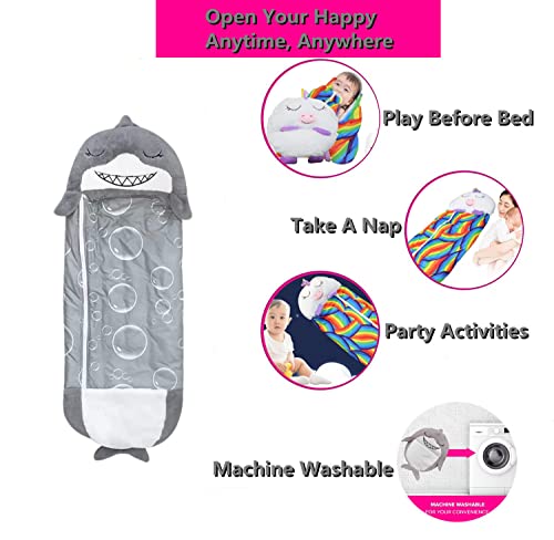 Large children’s Play Pillow Happy Sleeping Bag 180 x 60cm 2-in-1 Cartoon Animal Happy Game Sleeping Bag, Soft and Comfortable Sleeping Bag Pillows Foldable Seat Cushion Bringing Surprises to Children - Image 5