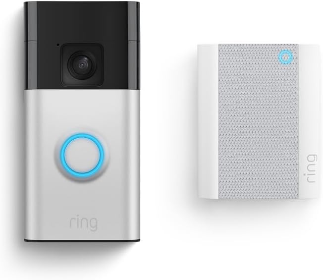 Ring Battery Doorbell with Ring Chime