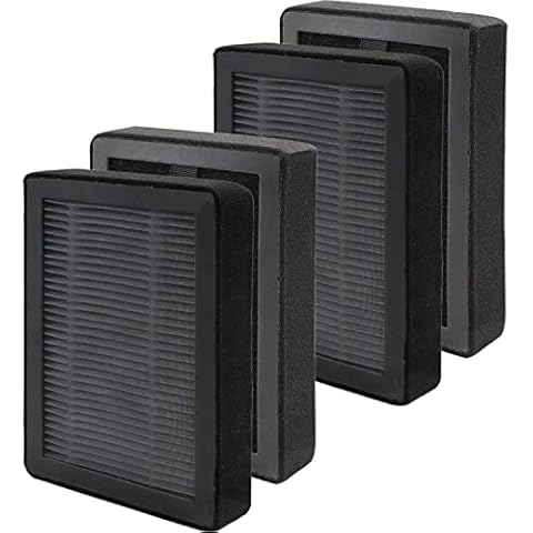 LV-H128 Replacement Filter for LEVOIT Air Purifier, 3-in-1 Pre, H13 True HEPA, Activated Carbon Filtration System, Compatible with LEVOIT LV-H128 LV-H128-RF Air Purifier, Pack of 4 Cover
