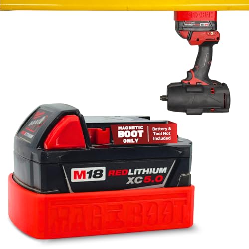 MAG-BOOT Magnetic Battery Cover/Boot for Milwaukee M18 XC 3.0/4.0/5.0/6.0
