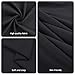 pepmily 8 Pack Black Tablecloths 60x102 Inch Table Cloths for 6 Foot Rectangle Tables, Wrinkle Resistant Washable Rectangular Fabric Table Cover for Dining Wedding Banquet Camping Party