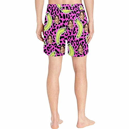 Personalized Mens Swim Trunks Funny Custom Beach Shorts with Face, Customized Wife Girlfriend Photo Board Shorts Gifts4