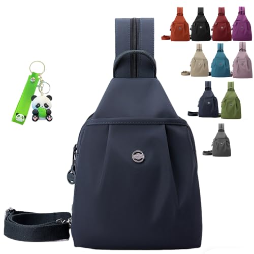 2025 Premium 3 in 1 Anti-Theft Travel Tote Bag, Waterproof 2-Way Mini Commuter Bag, Oxford Cloth Large Capacity Convertible Backpack Bags (Navy Blue)