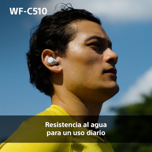 Miniatura 10 de Sony Wf-C510 Auriculares Inalámbricos Bluetooth, Pequeños, Con Conexión Multipunto, Modo Sonido Ambiente, Resistencia Al Agua Ipx4, Spotify Tap, Carga Rápida, 22h De Batería, Ios Y Android - Amarillo