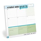 Knock Knock Crush Some Goals Sticky Paper Mousepad