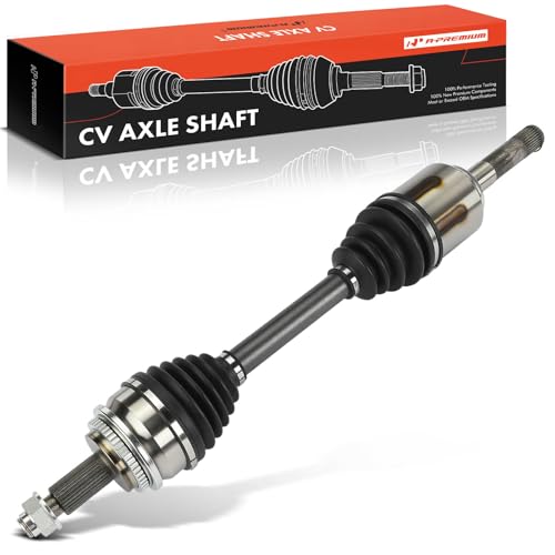 A-Premium CV Axle Shaft Assembly - Compatible with Land Rover Range Rover Sport 2006-2013, LR4 2010-2016, LR3 2005-2009, Replace# TOB500250