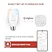 Sengled Smart LED Tunable White A19 Starter Kit, 60W Equivalent, 2 Smart Light Bulbs & Hub, Soft White to Daylight 2700-6500K, Works with Alexa, Google Assistant and Siri