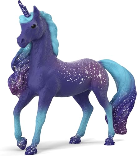 Schleich BAYALA | Étalon Licorne Galactique 70841 | Figurine Fantastique fidèle aux détails avec Motif étoilé | Cadeau pour Filles et garçons | Figurine...