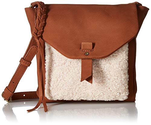 Lucky Pria Small Crossbody, Umber/Natural