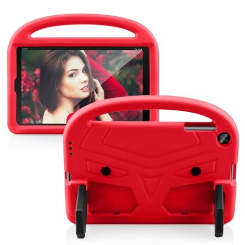 Coque Samsung Tab A 10.1 2019 enfant rouge en mousse EVA avec poignée