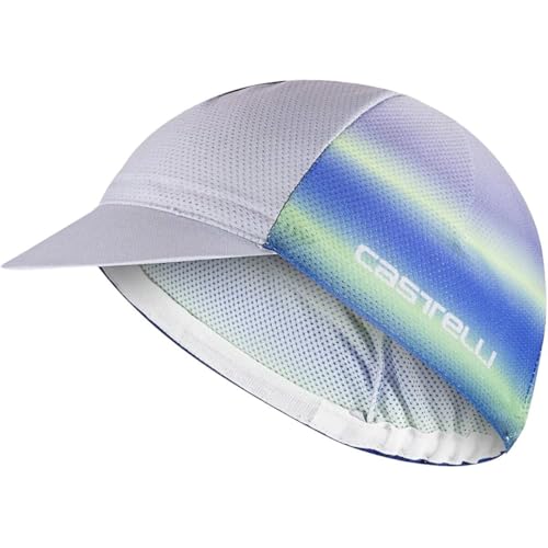 CASTELLI Climber's 4.0 Cap, Purple Mist/Green-Dark Purple, One Size