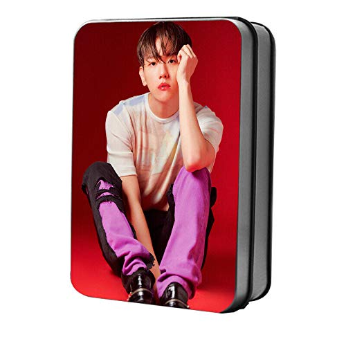 VogueMingKPOP EXO BAEKHYUN SOLO 2 Delight LOMO Card 40pcs Polaroid Photocards in iron box