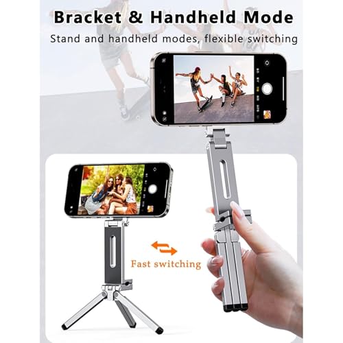 Trípode magnético para iPhone de aluminio con rotación de 360 grados 4
