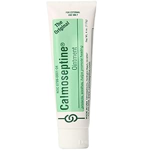 Calmoseptine Antiseptic Ointment 4 oz (Pack of 12)
