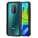 Produktbild WIFORT für Xiaomi Redmi Note 9 Hülle, IP68 Zertifiziert Wasserdicht 360 Grad Schutzhülle mit Eingebautem Displayschutz, Stoßfest Staubdicht Schneefest Handyhülle Transparent Outdoor Case, Schwarz