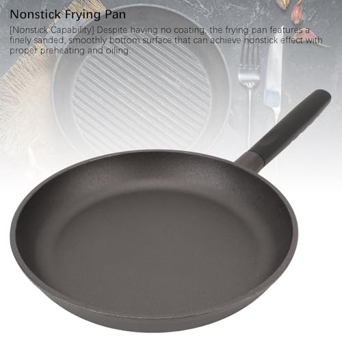 Annadue Hochtemperaturbeständige Gusseisen-Bratpfanne für die Küche, Antihaftbeschichtete Bratpfanne mit Gleichmäßiger Wärmeverteilung, 26 Cm, Zum Kochen zu Hause 6 Annadue Hochtemperaturbeständige Gusseisen-Bratpfanne für die Küche, Antihaftbeschichtete Bratpfanne mit Gleichmäßiger Wärmeverteilung, 26 Cm, Zum Kochen zu Hause