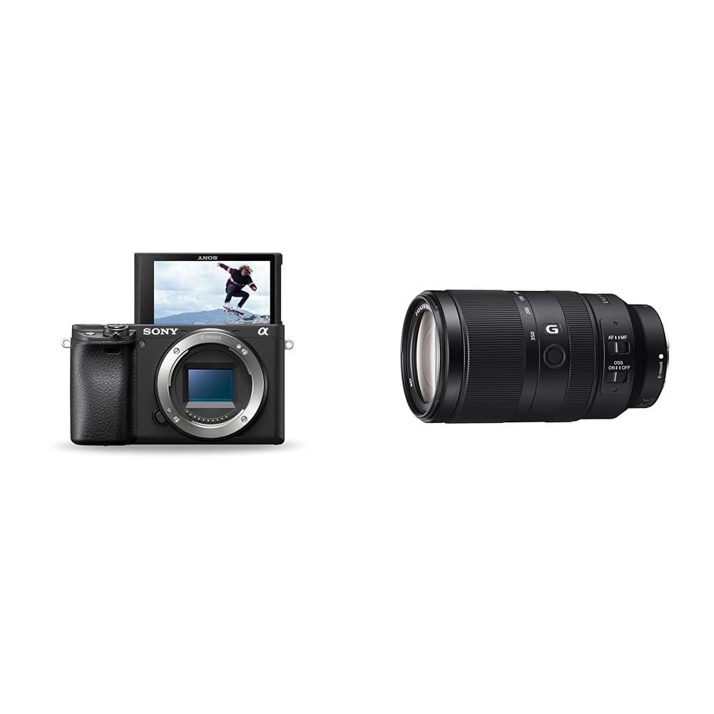 Sony Alpha Ilce-6400 24.2Mp Mirrorless Digital SLR 16 GB Camera Body (Aps-C Sensor, Real-Time Eye Au
