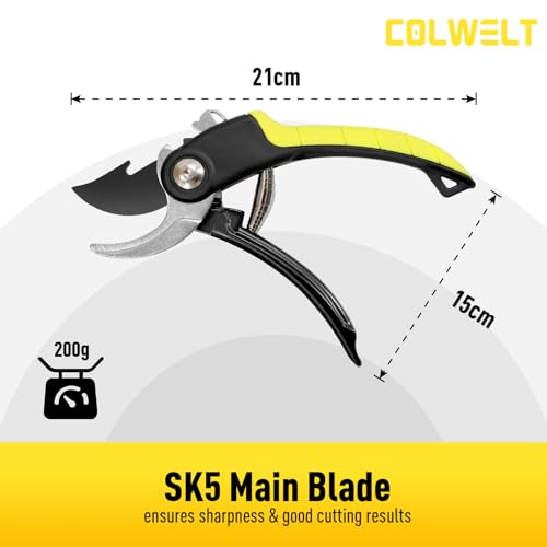 Colwelt Garden Secateurs with Safety Lock - Image 9