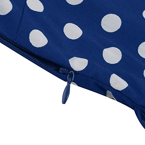 Image of 1950s Dresses for Women Vintage Rockabilly Retro Short Sleeve Tie Midi Dress Cocktail Party Evening Prom Gown