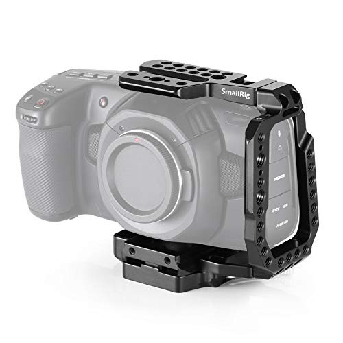 SMALLRIG BMPCC Quick Release Half Cage for Blackmagic Design Pocket Cinema Camera 4K