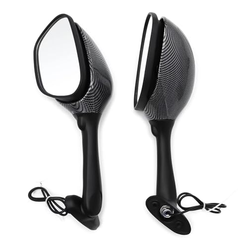 Rétroviseurs Suzuki GSXR LED Solution Angle Mort Vibrations 2Pcs