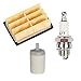 Produktbild OxoxO Ersetzt 503-443201 Kraftstofffilter Zündkerze Luftfilter für Husqvarna 268 272 261 262 394 Kettensäge
