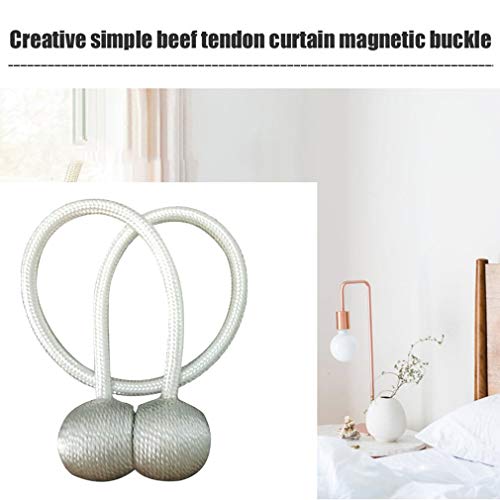 Soporte magnético para cortina OUdini con hebilla trenzada color oro de alta resistencia 7