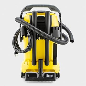 Kärcher Wet/Dry Shop Vacuum Cleaner WD 5 V-25/5/22, Blowing Function, Power: 1100 W, Plastic Tank: 25 l, Suction Hose: 2.2 m, Including Flat Filter, Floor and Crevice Nozzle