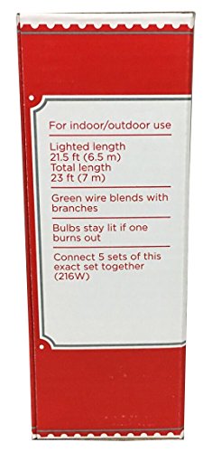 Holiday Time 100 Multi-Color Mini Lights - Green Wire (2 Pack)