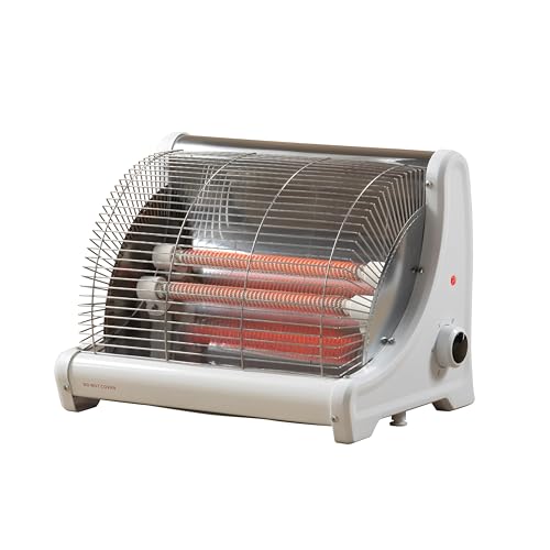 Daewoo Ceramic Heater, 1200W, 2 Bar, Ideal For Medium Rooms, 2 Heat Settings, Instant Heat, Tip Over...