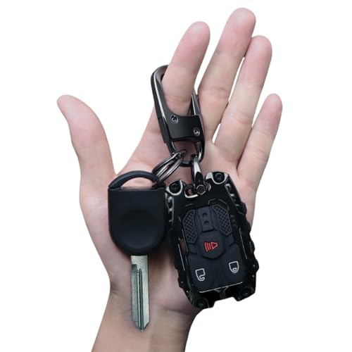 Zinc Alloy Key Fob Cover, Accessories, Key Fob Case, Keychain Compatible with Ford F150 F250 F350 Explorer Expedition 1998-2016 / Ranger Escape Edge E150 Freestar / Mazda 3 Lincoln Navigator
