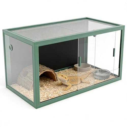 120-Gallon Reptile Terrarium with Sliding Doors