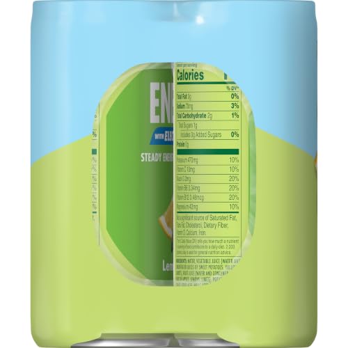 Image of V8 Energy with Electrolytes Lemon Lime Energy Drink, 8 fl oz Can (6 Count) (24 Pack)