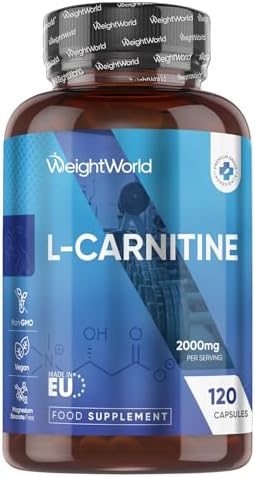 WeightWorld L-Carnitine Capsules 2000mg | 120 "Split & Pour