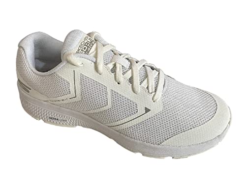 Skechers Mens GO Run CONSISTENT - Traceur White Running Shoes - 7 UK (220082ID-WHT)